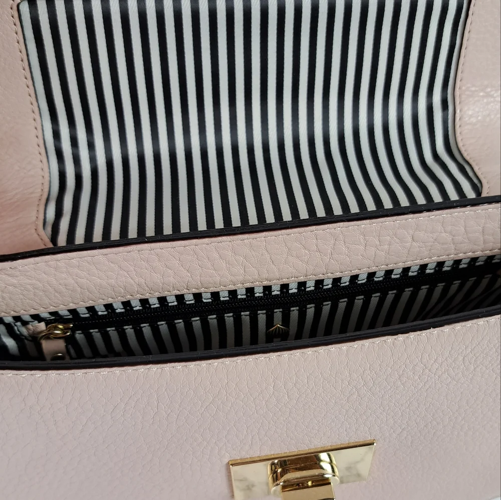 Kate Spade New York Greenwood Place Rita Bag in Tusk and Gold